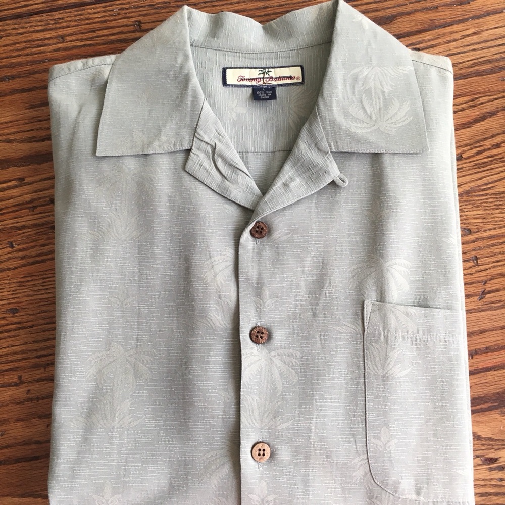 Tommy Bahama Palm Tree Camp Shirt